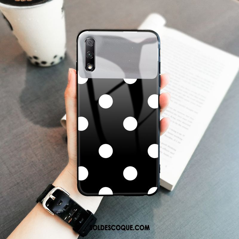 Coque Honor 9x Net Rouge Noir Incassable Téléphone Portable Vent Housse En Vente