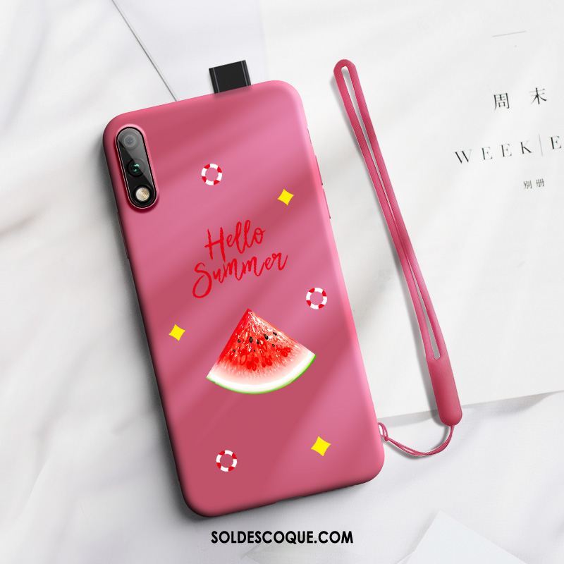 Coque Honor 9x Nouveau Bleu Fruit Dessin Animé Charmant En Ligne