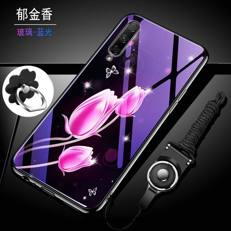 Coque Honor 9x Pro Incassable Violet Étui Fluide Doux Silicone Soldes