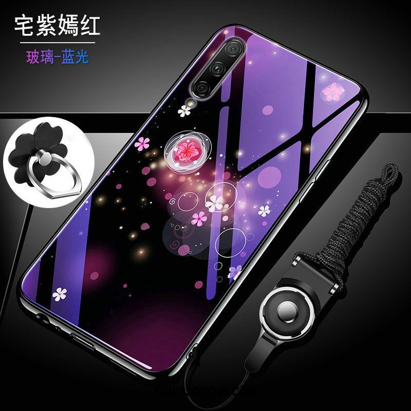 Coque Honor 9x Pro Incassable Violet Étui Fluide Doux Silicone Soldes