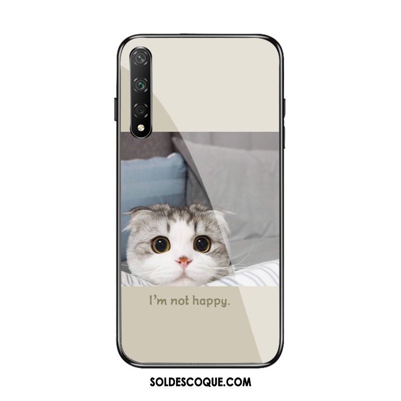 Coque Honor 9x Pro Jeunesse Téléphone Portable Verre Trempé Chat Charmant En Ligne