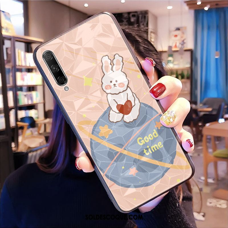 Coque Honor 9x Pro Planète Lapin Incassable Tout Compris Net Rouge Pas Cher