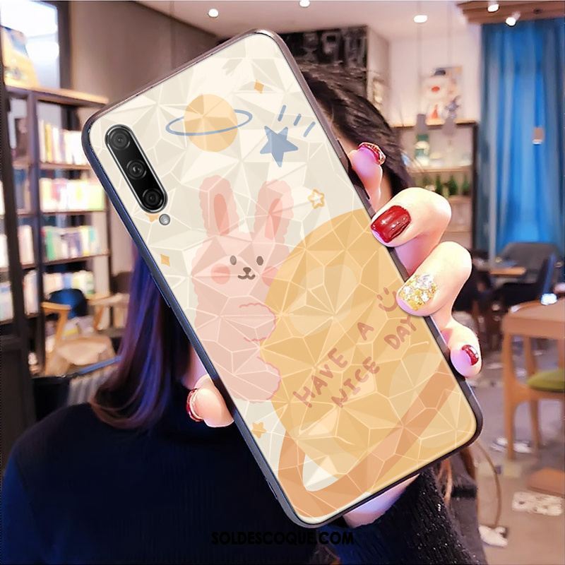 Coque Honor 9x Pro Planète Lapin Incassable Tout Compris Net Rouge Pas Cher