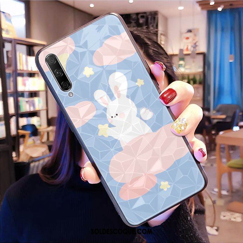 Coque Honor 9x Pro Planète Lapin Incassable Tout Compris Net Rouge Pas Cher