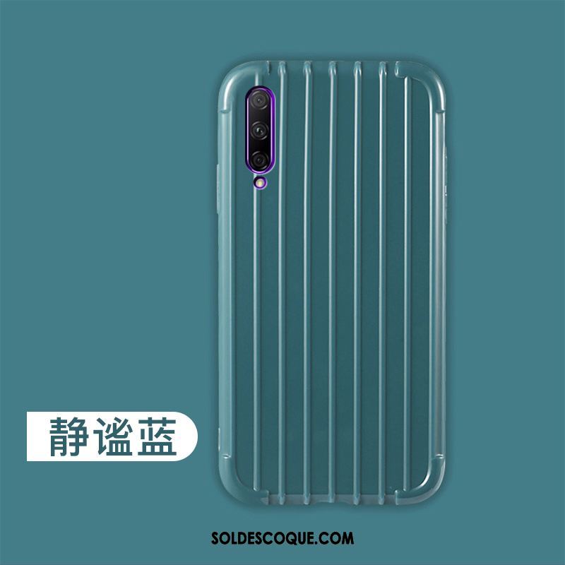 Coque Honor 9x Pro Protection Étui Refroidissement Bleu Simple Housse En Vente