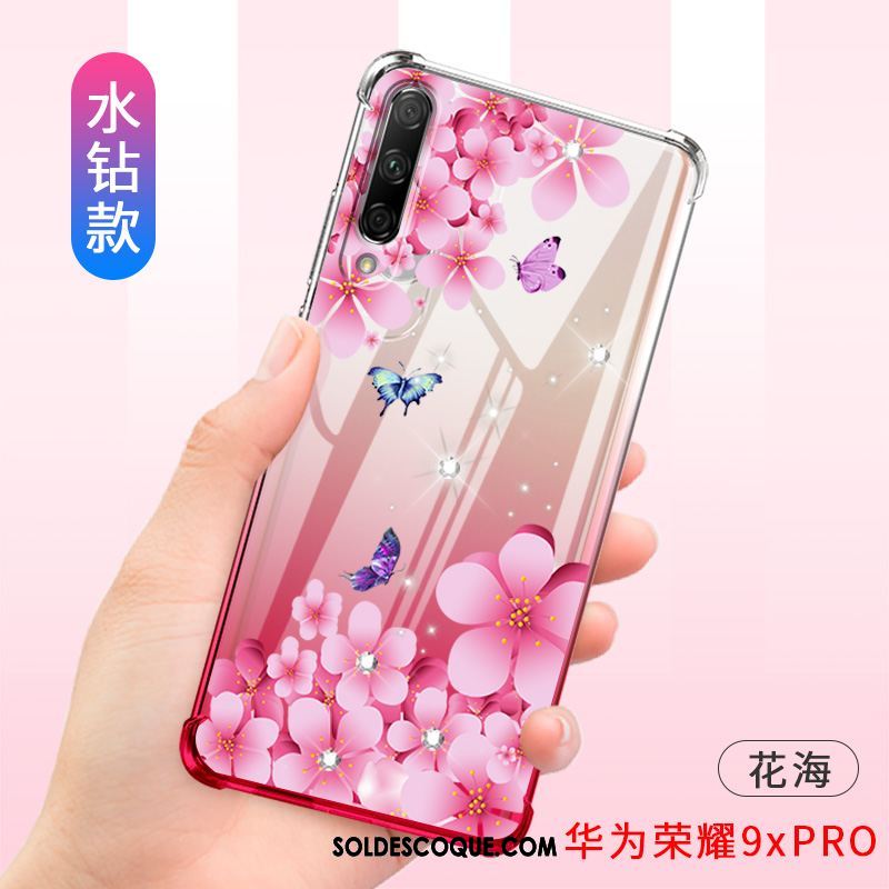 Coque Honor 9x Pro Silicone Incassable Tout Compris Étui Protection Pas Cher