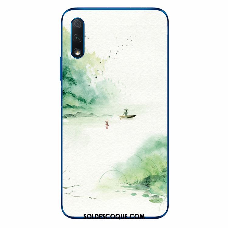 Coque Honor 9x Protection Téléphone Portable Vert Vent Art En Ligne