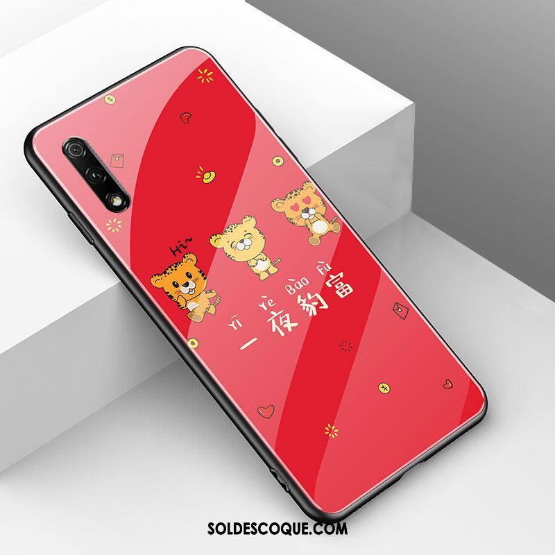 Coque Honor 9x Rose Nouveau Marque De Tendance Silicone Animal En Ligne