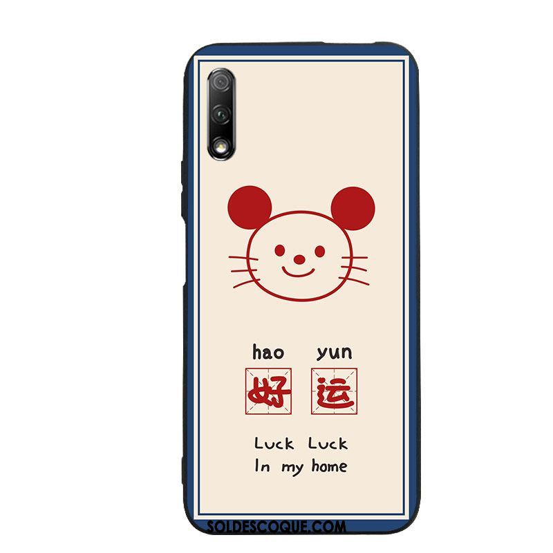 Coque Honor 9x Téléphone Portable Tendance Fluide Doux Silicone Rat Pas Cher