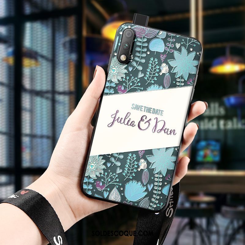 Coque Honor 9x Étui Créatif Personnalité Art Fleur Pas Cher