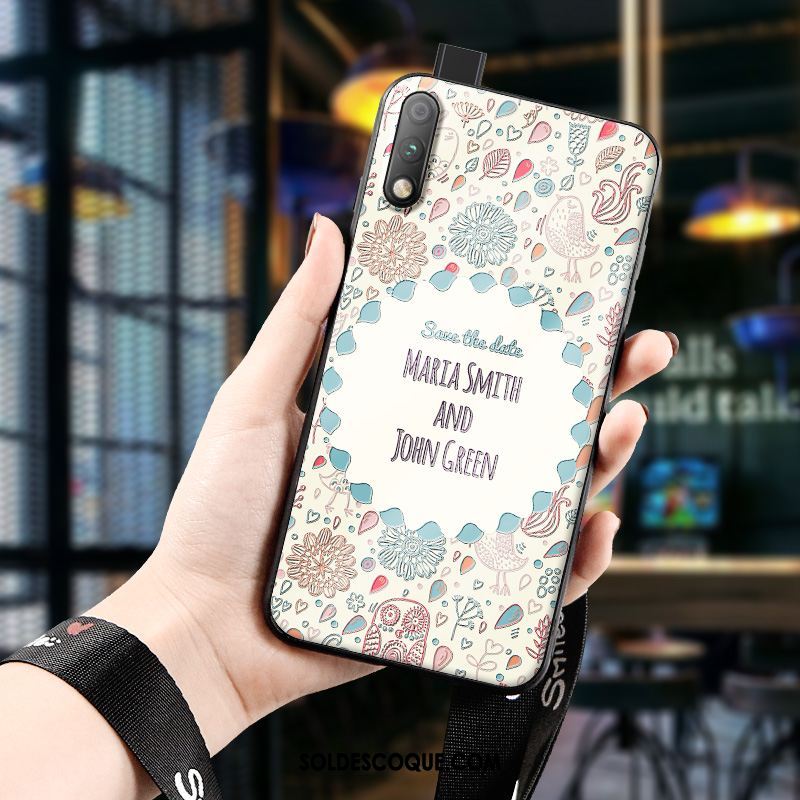 Coque Honor 9x Étui Créatif Personnalité Art Fleur Pas Cher