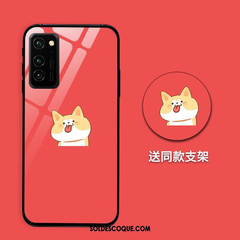 Coque Honor View30 Pro Couleur Unie Dessin Animé Animal Amoureux Personnalité En Ligne