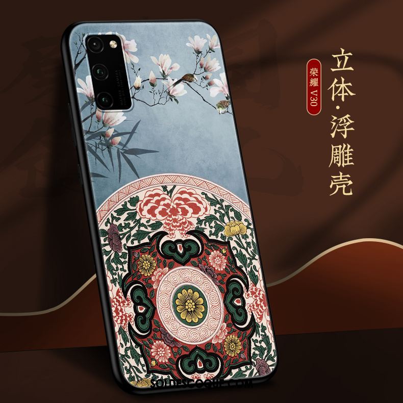 Coque Honor View30 Pro Créatif Délavé En Daim Personnalité Nouveau Ornements Suspendus Pas Cher