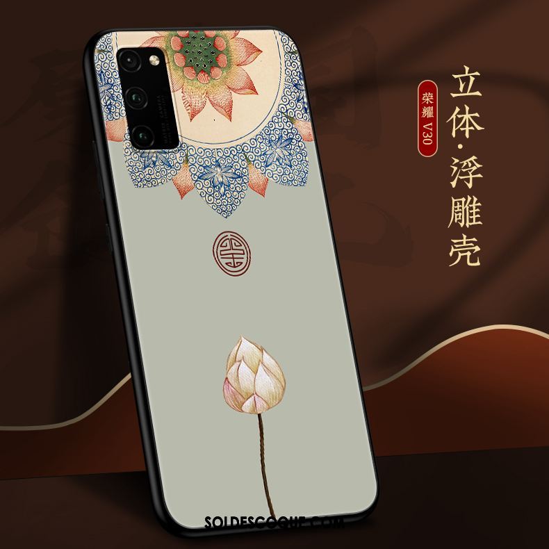 Coque Honor View30 Pro Créatif Délavé En Daim Personnalité Nouveau Ornements Suspendus Pas Cher