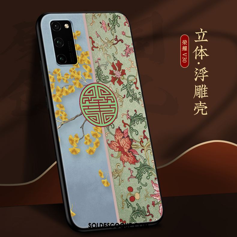 Coque Honor View30 Pro Créatif Délavé En Daim Personnalité Nouveau Ornements Suspendus Pas Cher