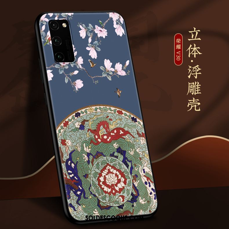 Coque Honor View30 Pro Créatif Délavé En Daim Personnalité Nouveau Ornements Suspendus Pas Cher