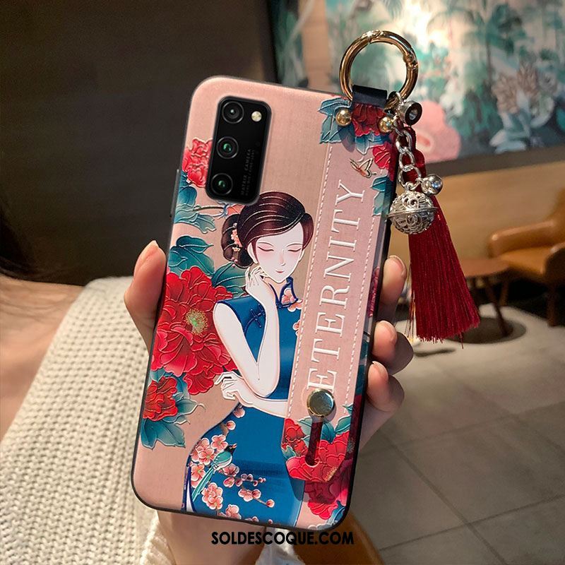 Coque Honor View30 Pro Incassable Fluide Doux Nouveau Style Chinois Très Mince Housse Soldes