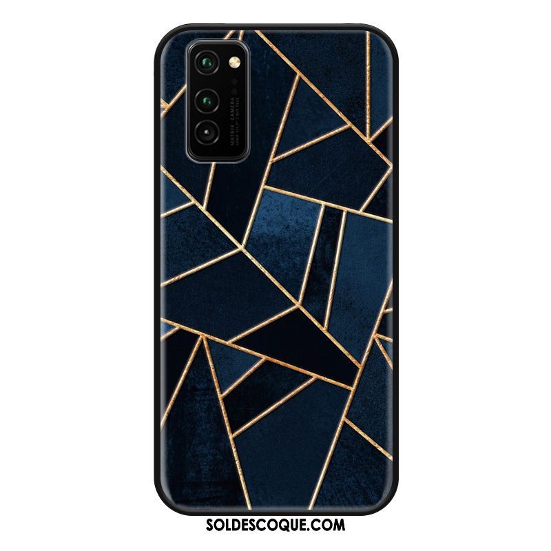 Coque Honor View30 Pro Incassable Ornements Suspendus Silicone Géométrie Créatif En Ligne