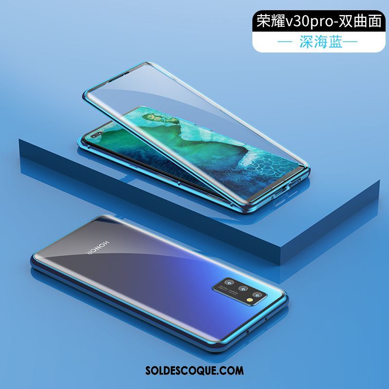 Coque Honor View30 Pro Reversible Marque De Tendance Tout Compris Très Mince Verre Soldes