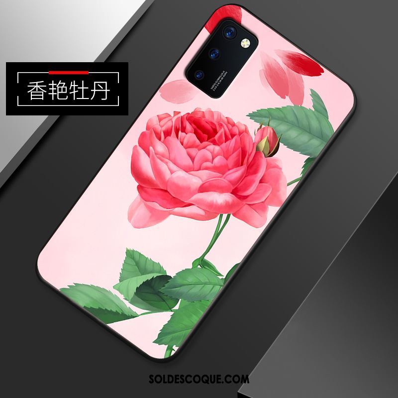 Coque Honor View30 Pro Rouge Silicone Frais Simple Incassable France