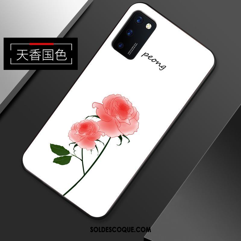 Coque Honor View30 Pro Rouge Silicone Frais Simple Incassable France