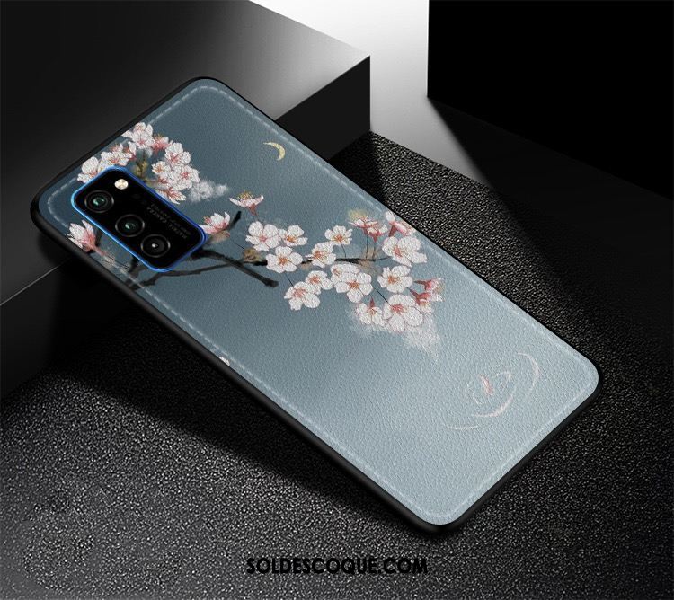 Coque Honor View30 Pro Téléphone Portable Tout Compris Style Chinois Étui Modèle Fleurie Housse Soldes