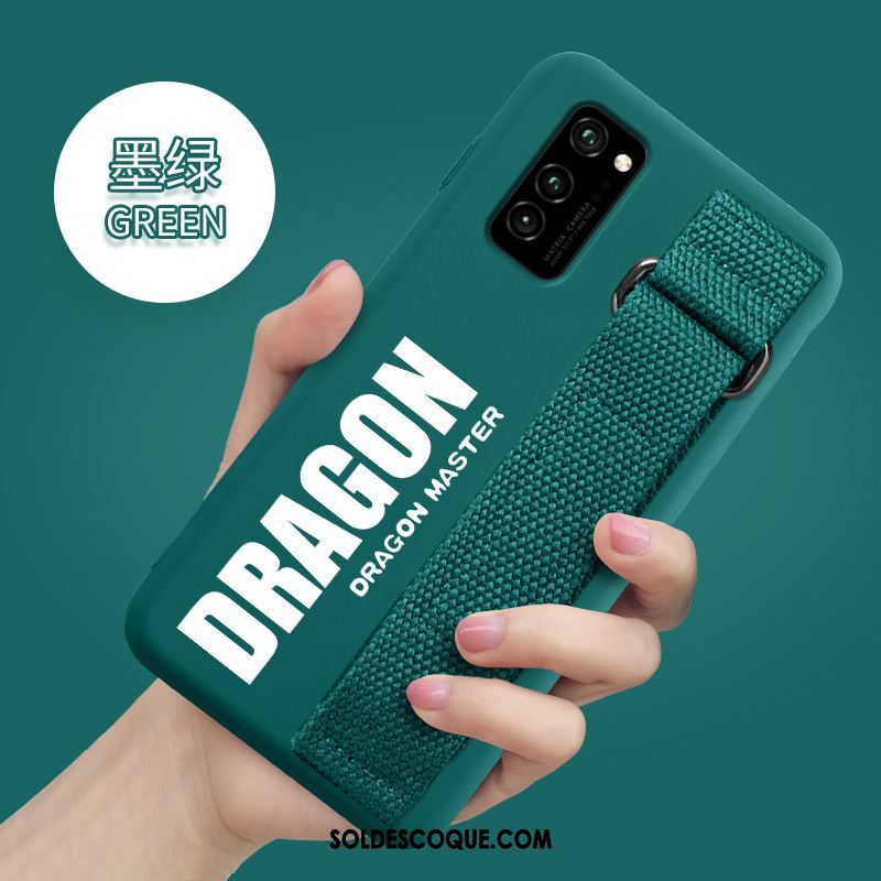 Coque Honor View30 Pro Vert Protection Créatif Tout Compris Net Rouge Pas Cher