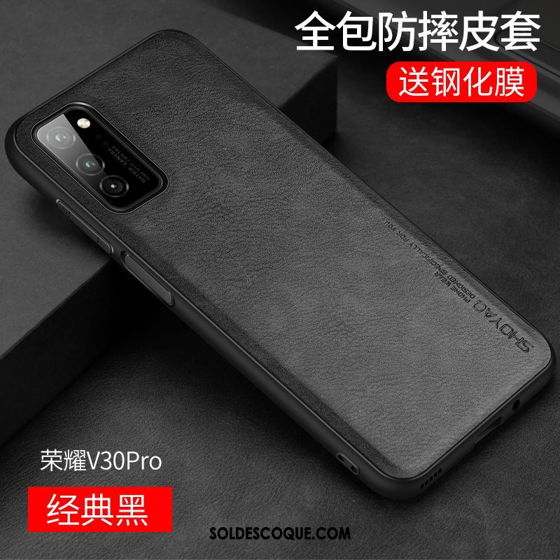 Coque Honor View30 Pro Étui Étui En Cuir Tout Compris Téléphone Portable Personnalité Soldes