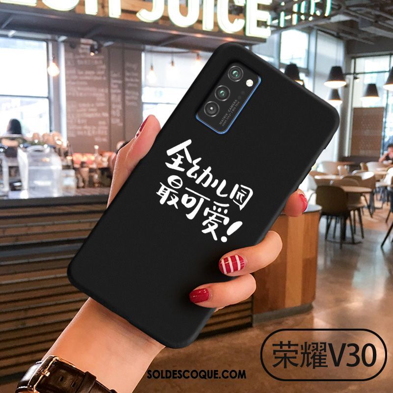 Coque Honor View30 Tout Compris Silicone Amoureux Tendance Créatif Pas Cher