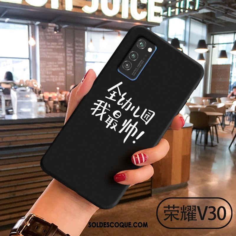 Coque Honor View30 Tout Compris Silicone Amoureux Tendance Créatif Pas Cher