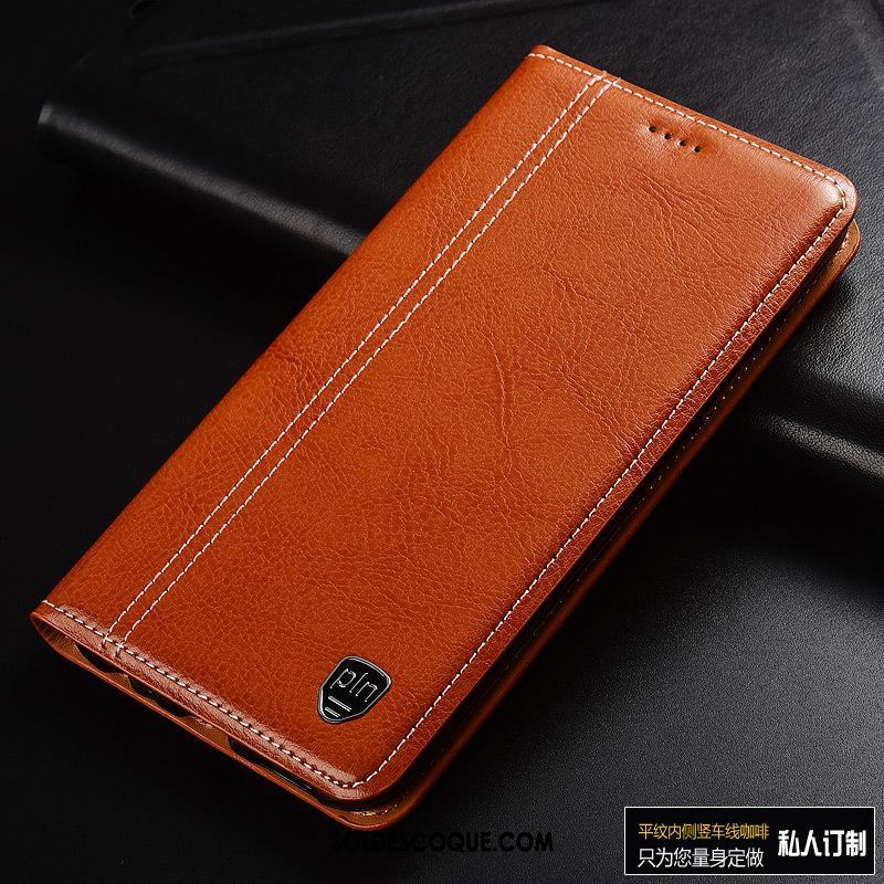 Coque Honor View30 Étui Étui En Cuir Téléphone Portable Classic Bovins En Vente