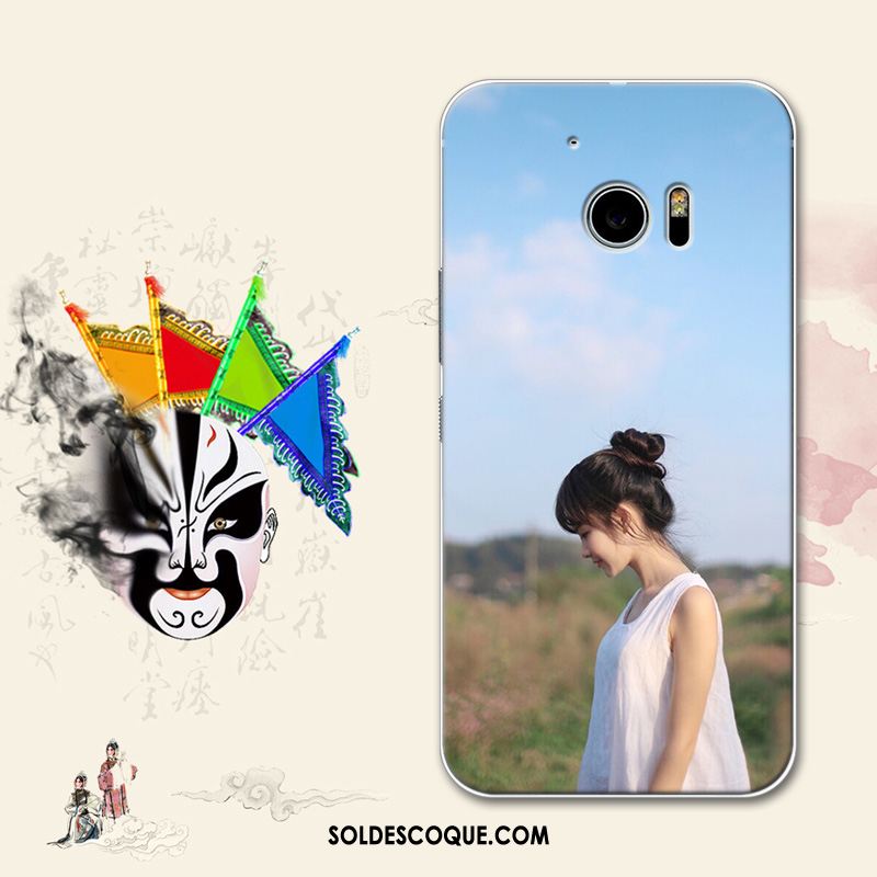 Coque Htc 10 Facebook Art Vintage Téléphone Portable Étui En Ligne