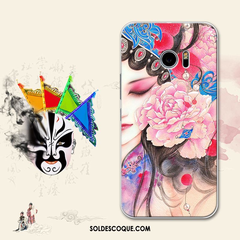 Coque Htc 10 Facebook Art Vintage Téléphone Portable Étui En Ligne