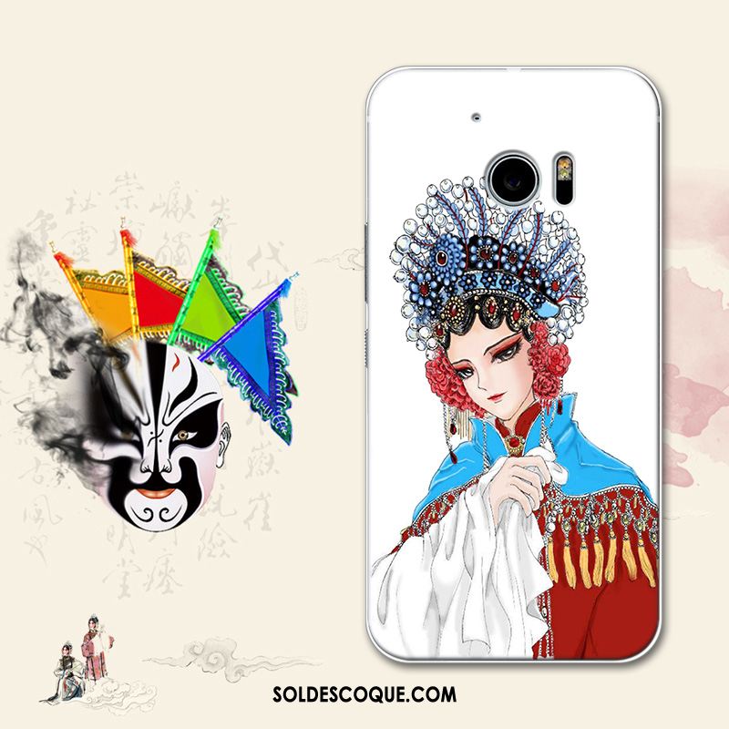 Coque Htc 10 Facebook Art Vintage Téléphone Portable Étui En Ligne