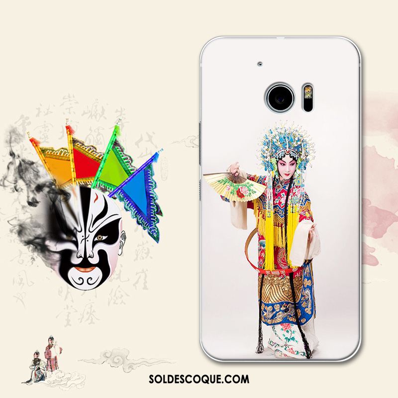 Coque Htc 10 Facebook Art Vintage Téléphone Portable Étui En Ligne