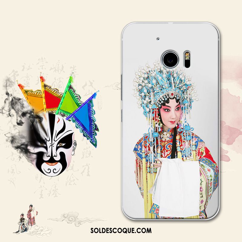 Coque Htc 10 Facebook Art Vintage Téléphone Portable Étui En Ligne