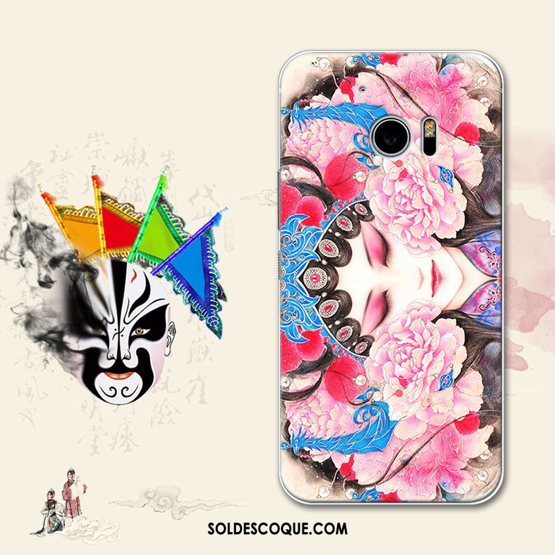 Coque Htc 10 Facebook Art Vintage Téléphone Portable Étui En Ligne