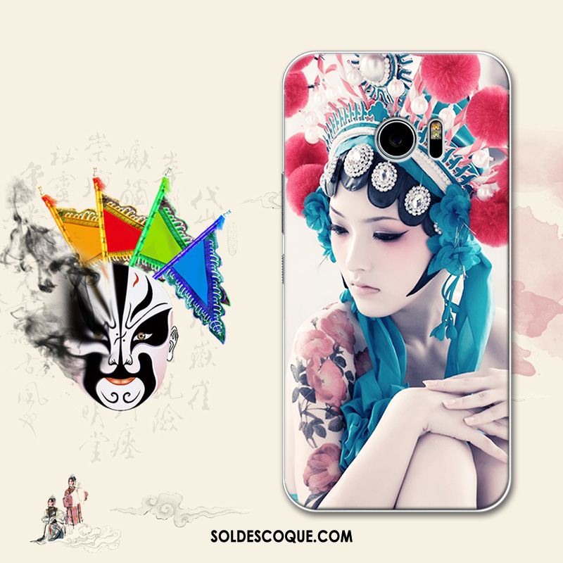 Coque Htc 10 Facebook Art Vintage Téléphone Portable Étui En Ligne