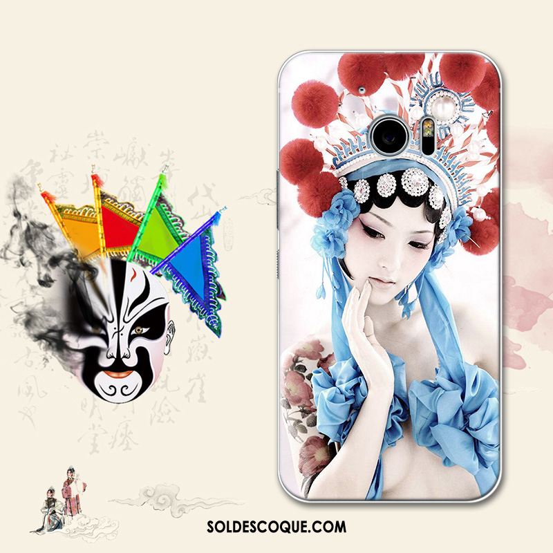 Coque Htc 10 Facebook Art Vintage Téléphone Portable Étui En Ligne