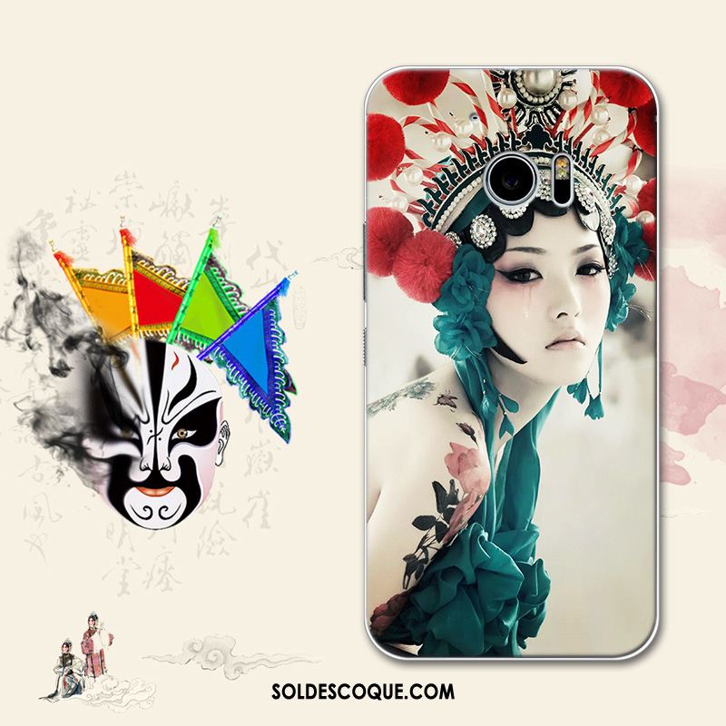 Coque Htc 10 Facebook Art Vintage Téléphone Portable Étui En Ligne