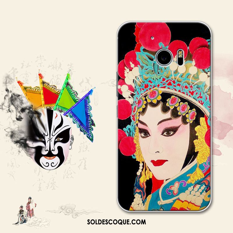 Coque Htc 10 Facebook Art Vintage Téléphone Portable Étui En Ligne