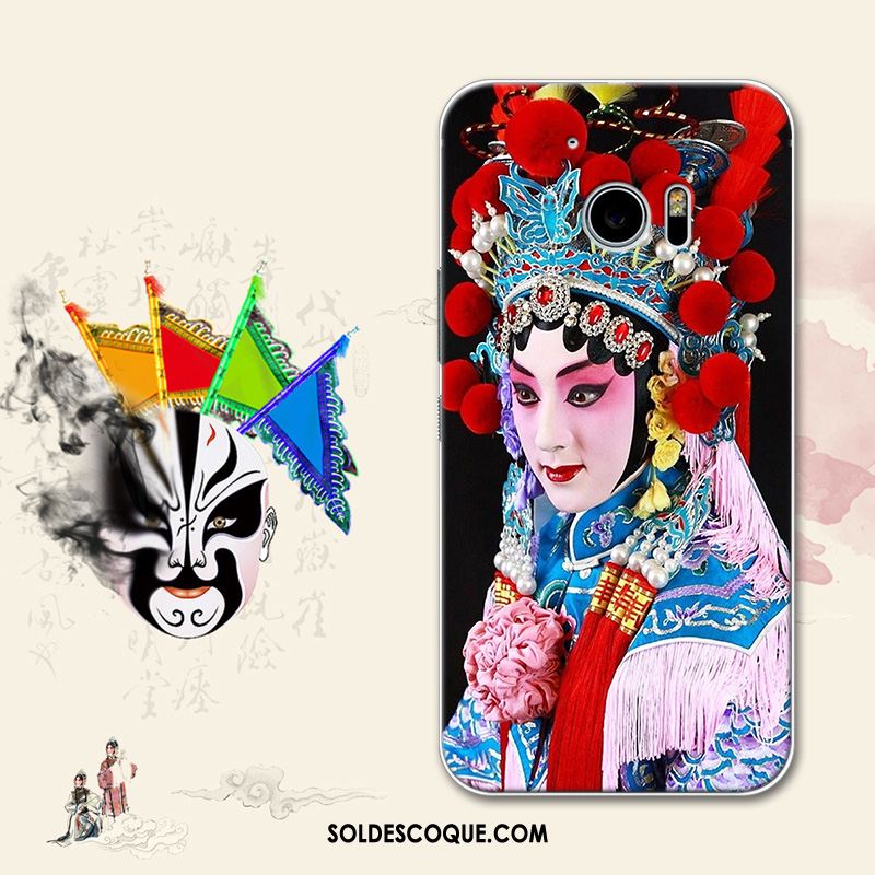 Coque Htc 10 Facebook Art Vintage Téléphone Portable Étui En Ligne