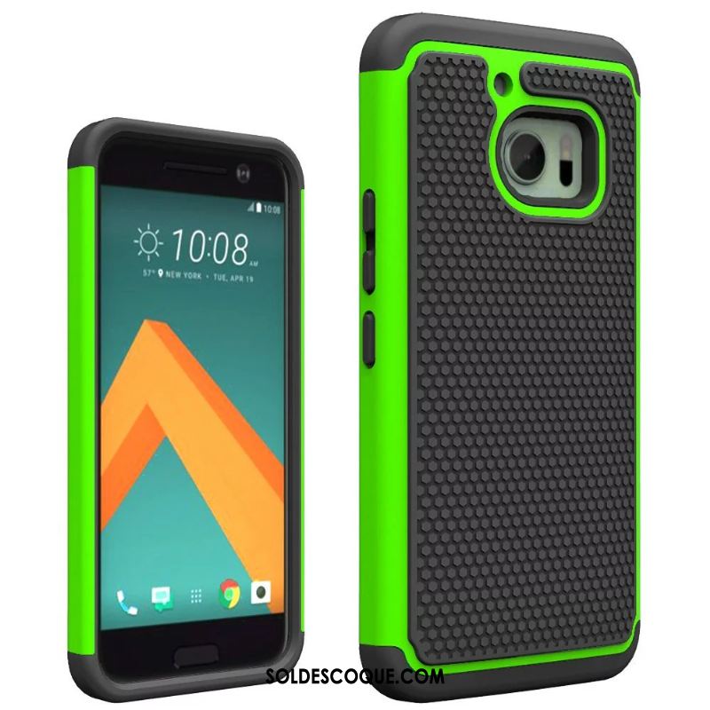 Coque Htc 10 Modèle Fleurie Étui Silicone Téléphone Portable Bleu Pas Cher