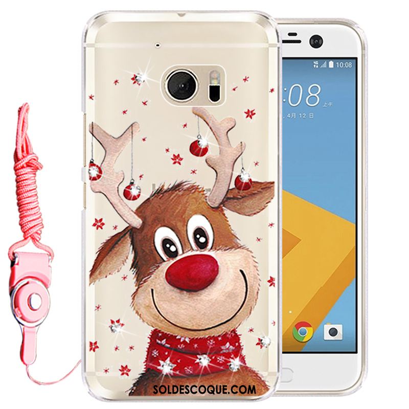 Coque Htc 10 Strass Protection Silicone Téléphone Portable Étui En Vente