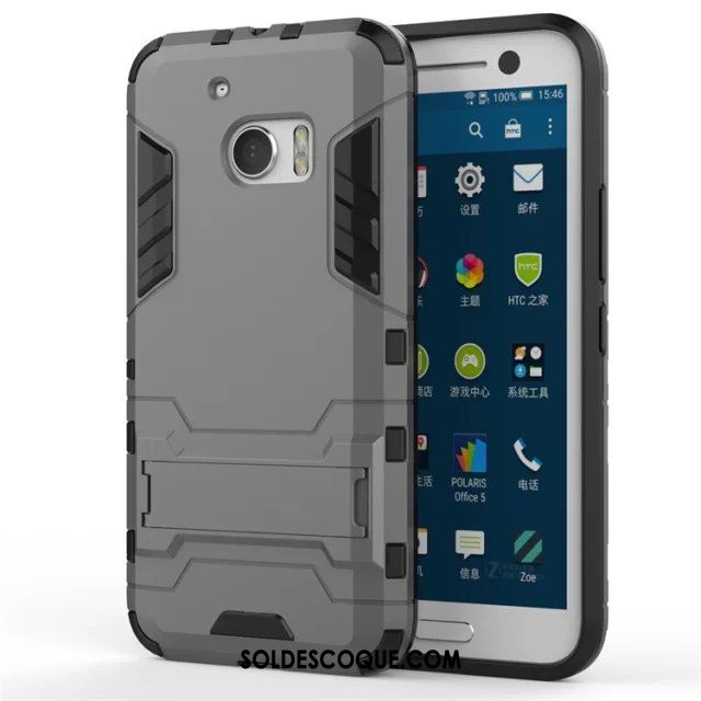 Coque Htc 10 Support Protection Incassable Étui Téléphone Portable En Ligne