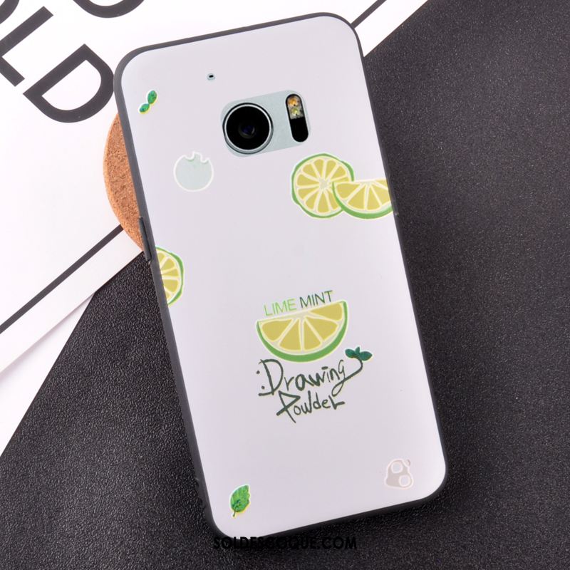 Coque Htc 10 Tout Compris Silicone Incassable Frais Citron Housse Soldes