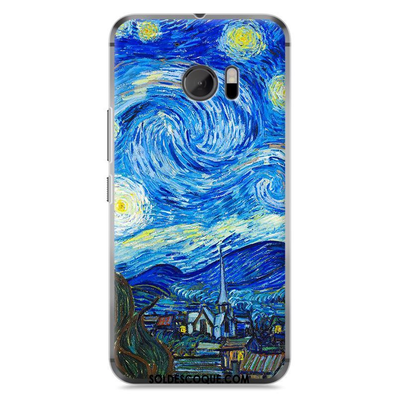 Coque Htc 10 Téléphone Portable Protection Difficile Dessin Animé Peinture Housse Soldes