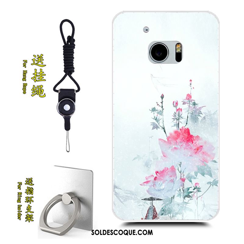 Coque Htc 10 Étui Protection Tissu Fluide Doux Transparent Pas Cher