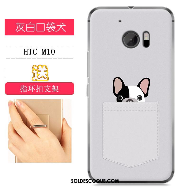 Coque Htc 10 Étui Rose Très Mince Incassable Téléphone Portable Housse Pas Cher