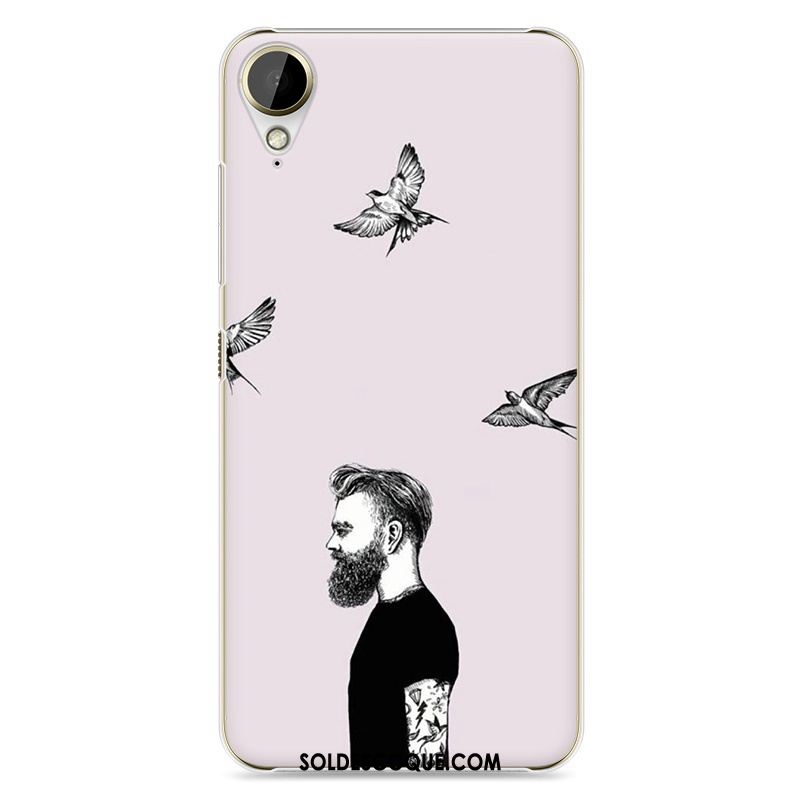 Coque Htc Desire 10 Lifestyle Amoureux Étui Créatif Rose Téléphone Portable Soldes